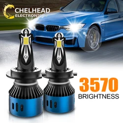 R11 Led Headlight H7 70w High Low Beam H4 lampadina 6000K 7000Lm 12V H1 H11 880 9004 9005 9006 9007 Car Focos Led Mini lampada