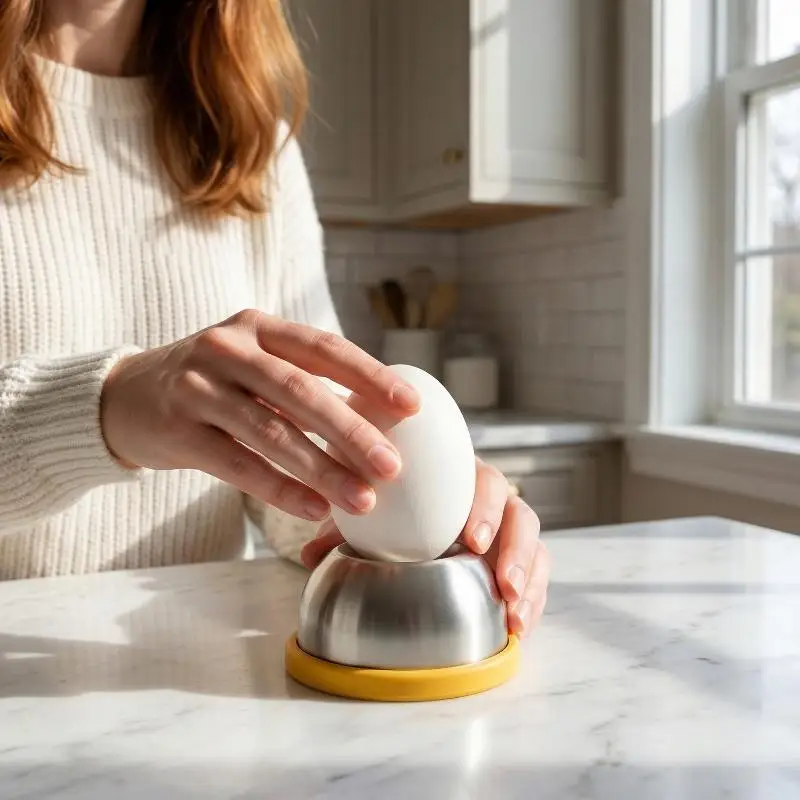 Egg Piercer  Eggshell Puncher for Boiling Eggs Prevents Cracks Home Kitchen Breakfast Tool