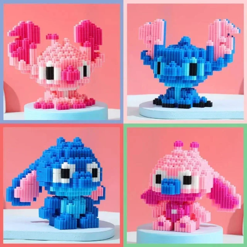 MINI Stitch Building Blocks อนุภาคขนาดเล็ก 3D ASSEMBLY Building Block ปริศนาของเล่นเด็กเครื่องประดับ