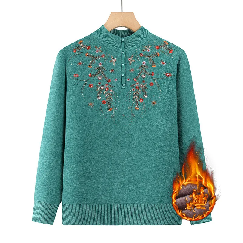 

Утепленный флис, теплая вязаная женская одежда, весенне-осенний трикотаж, свитер, шерстяные пуловеры, женские укороченные топы, джемпер для мамы