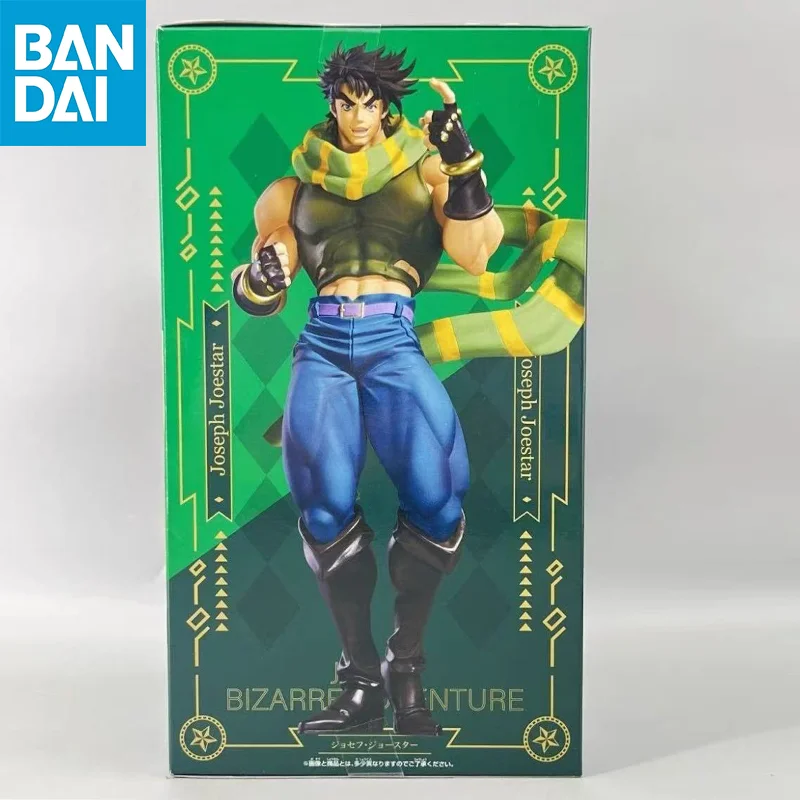 

В наличии оригинальные подлинные Bandai Namco Jojo's Bizarre Adventure Mometria Kars Joseph Joestar ПВХ 22 см аниме модель коллекция игрушек