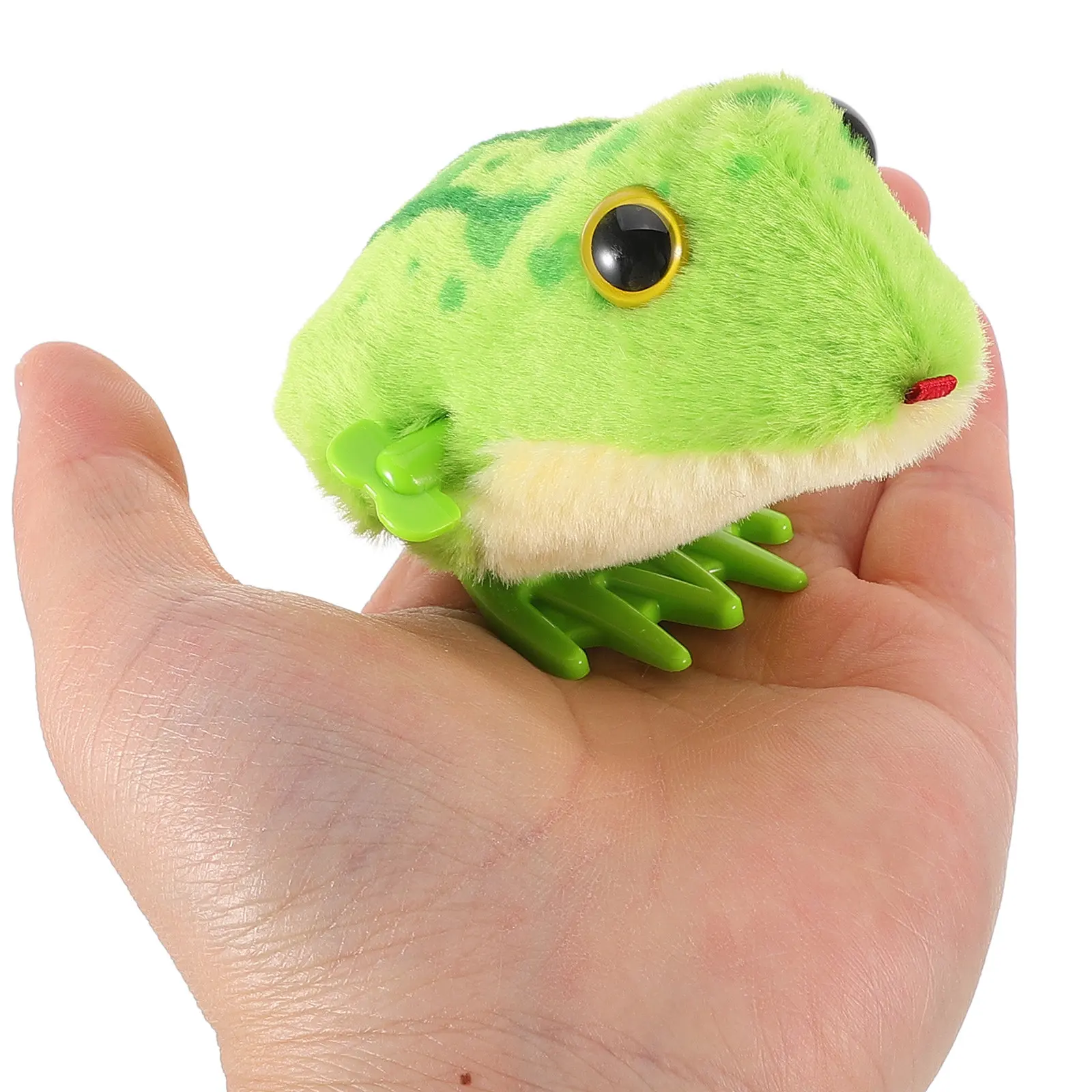 Wind-Up Animal for Infants Crawling Companion Soothing Cartoon Funny Jumping Educational Kids Clockwork Plaything