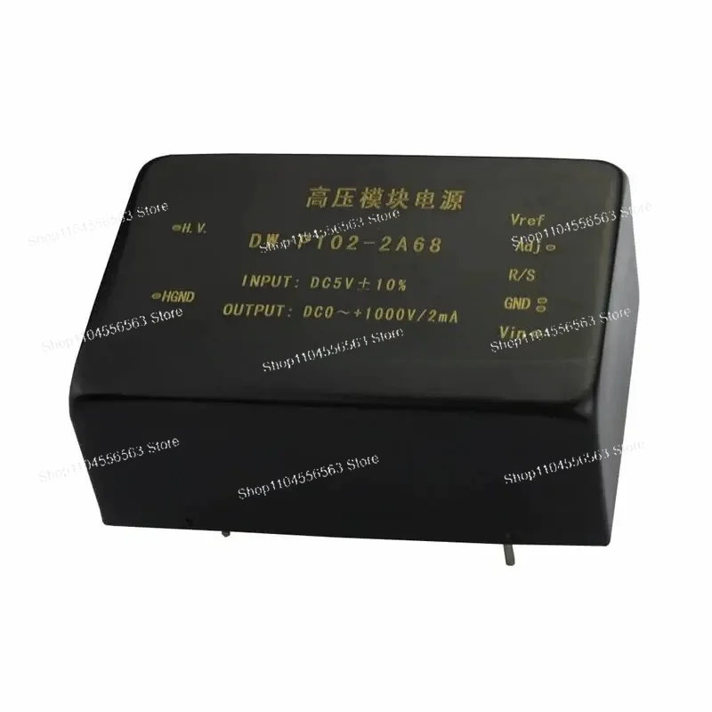 High Voltage DC Power Supply Module 500V 10mA Adjustable for Analytical Instrument Lab Equipment