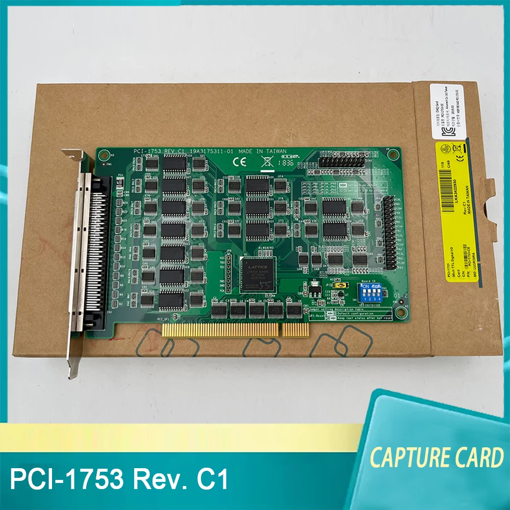 

PCI-1753 Rev. C1 Data Acquisition 96-channel (192-bit) Digital Quantity I/0 Card For Advantech