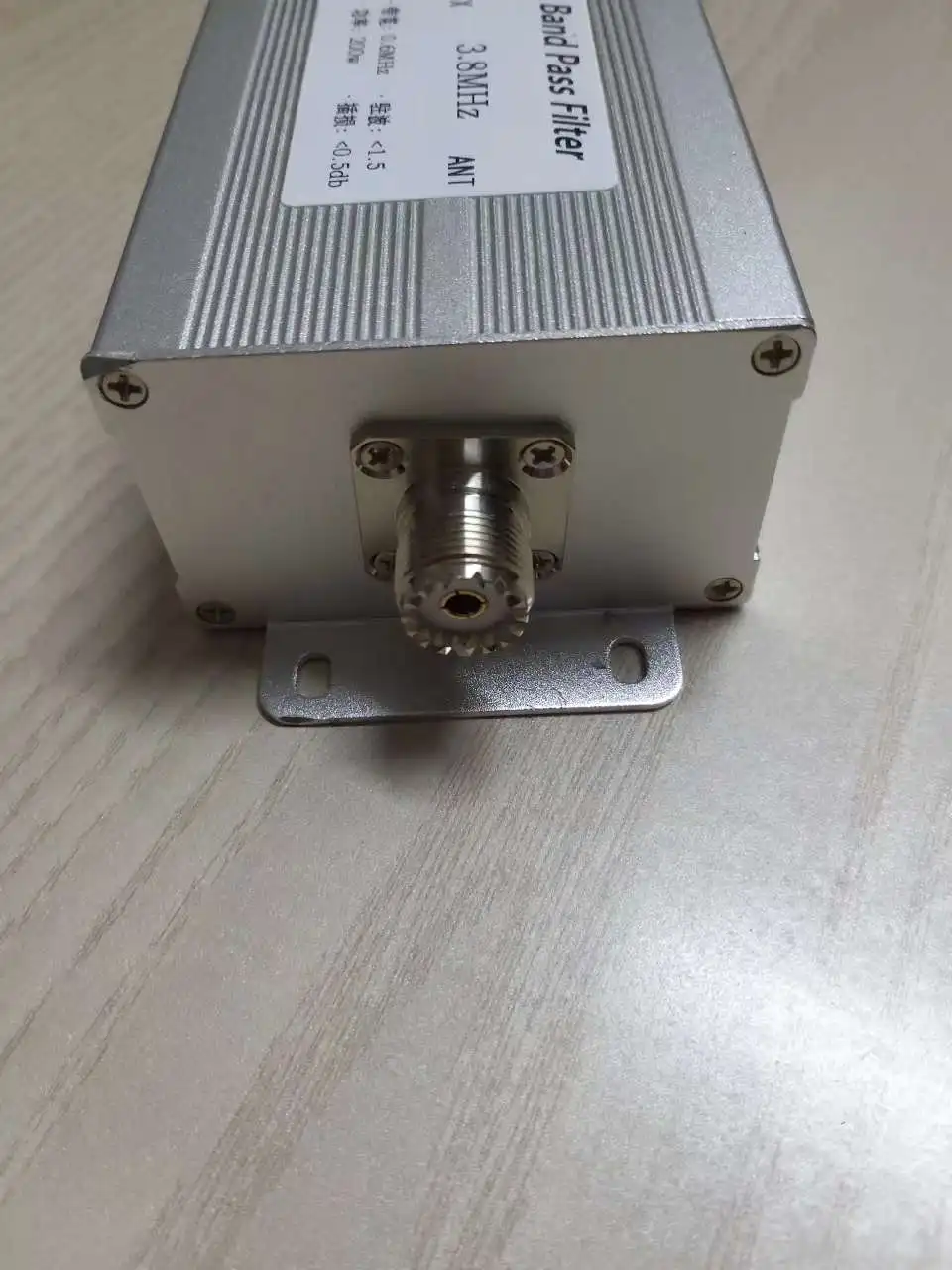 Filtro de paso de banda 3,8 MHz 3,8 M 3,8 M filtro de paso de banda antiinterferencias comunicación de onda corta 100W