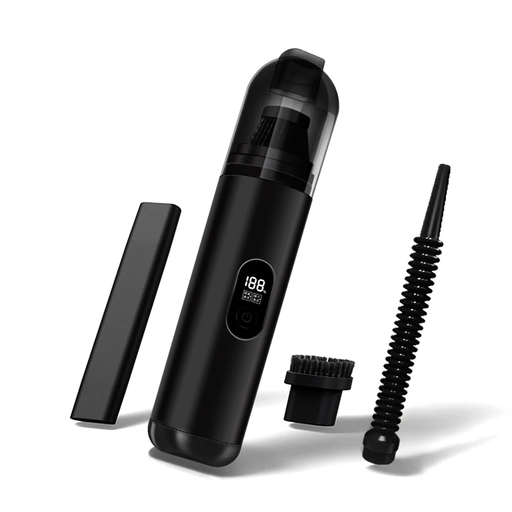 

Rechargeable Wireless Vacuum Cleaner Designed to Tackle Dirt Debris and Pet Hair in Cars or Household Settings