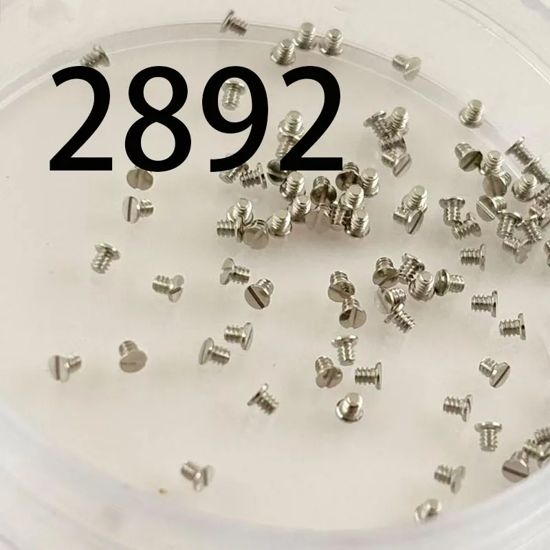 2892  100pcs Watch accessories E.TA 2892 movement screws 2892 clamp plate screws 10pcs
