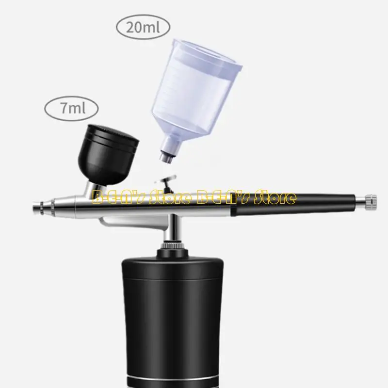 Y1AD Upgraded Makeup Machine Air Brush Guns Sprayer Rechargeable Handheld Portable Cordless for Makeup