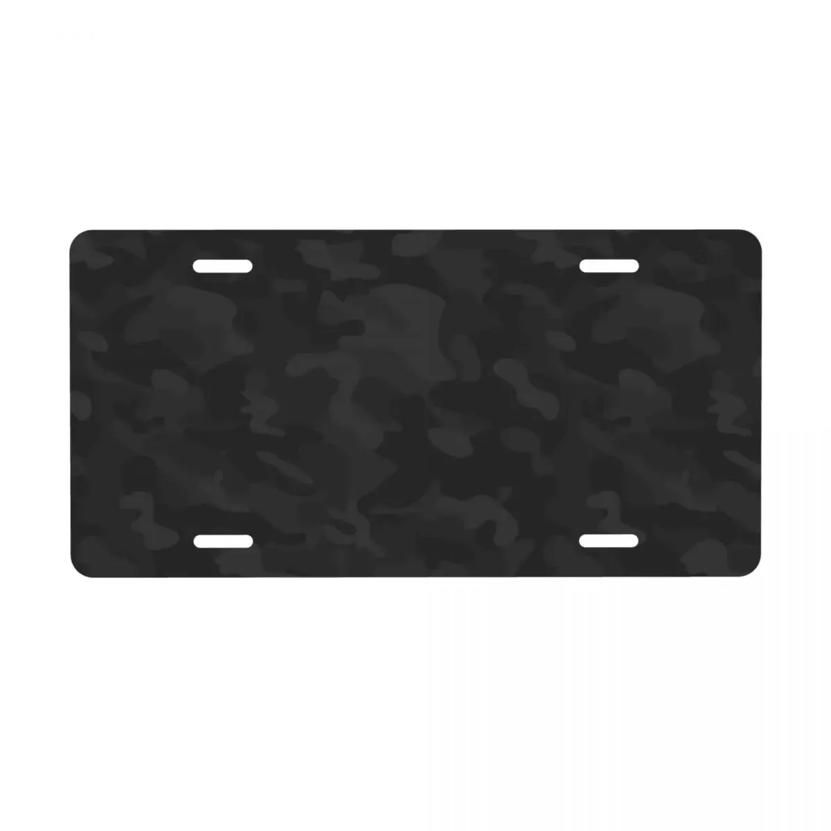 German Military Camouflage Camo License Plate Vanity Tag Personalized Tactical Army Decorative Car Front License Plate 12x6 Inch