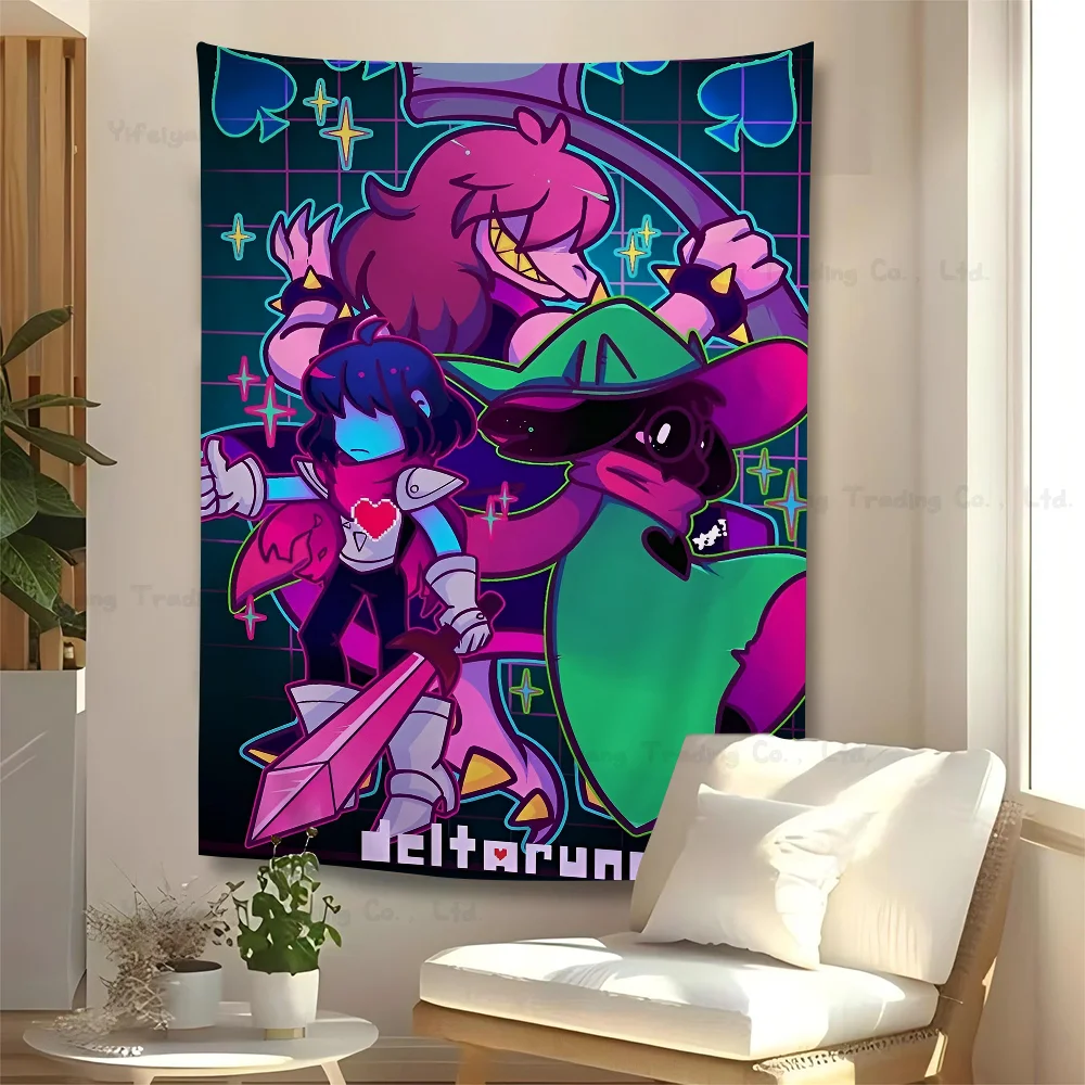 Deltarune Video Game  Printed  - огляд і ціна Home Decor Hippie