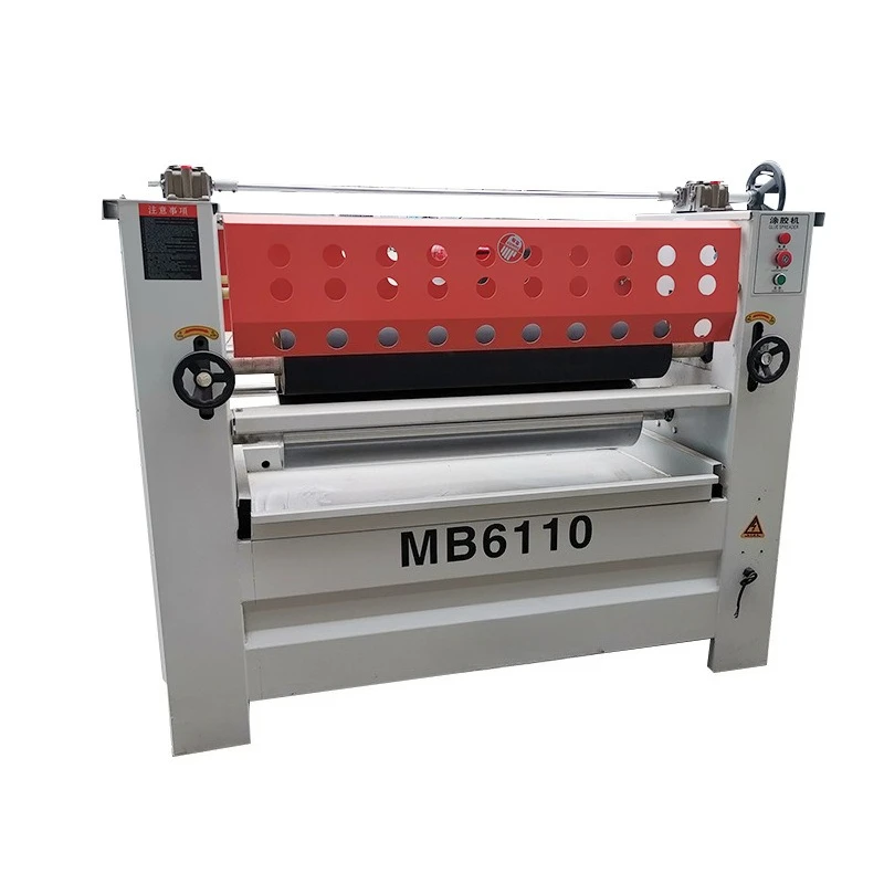 

Single-sided sheet coating woodworking gluing machine gluing brush machine supplying machinery double-sided gluing machine