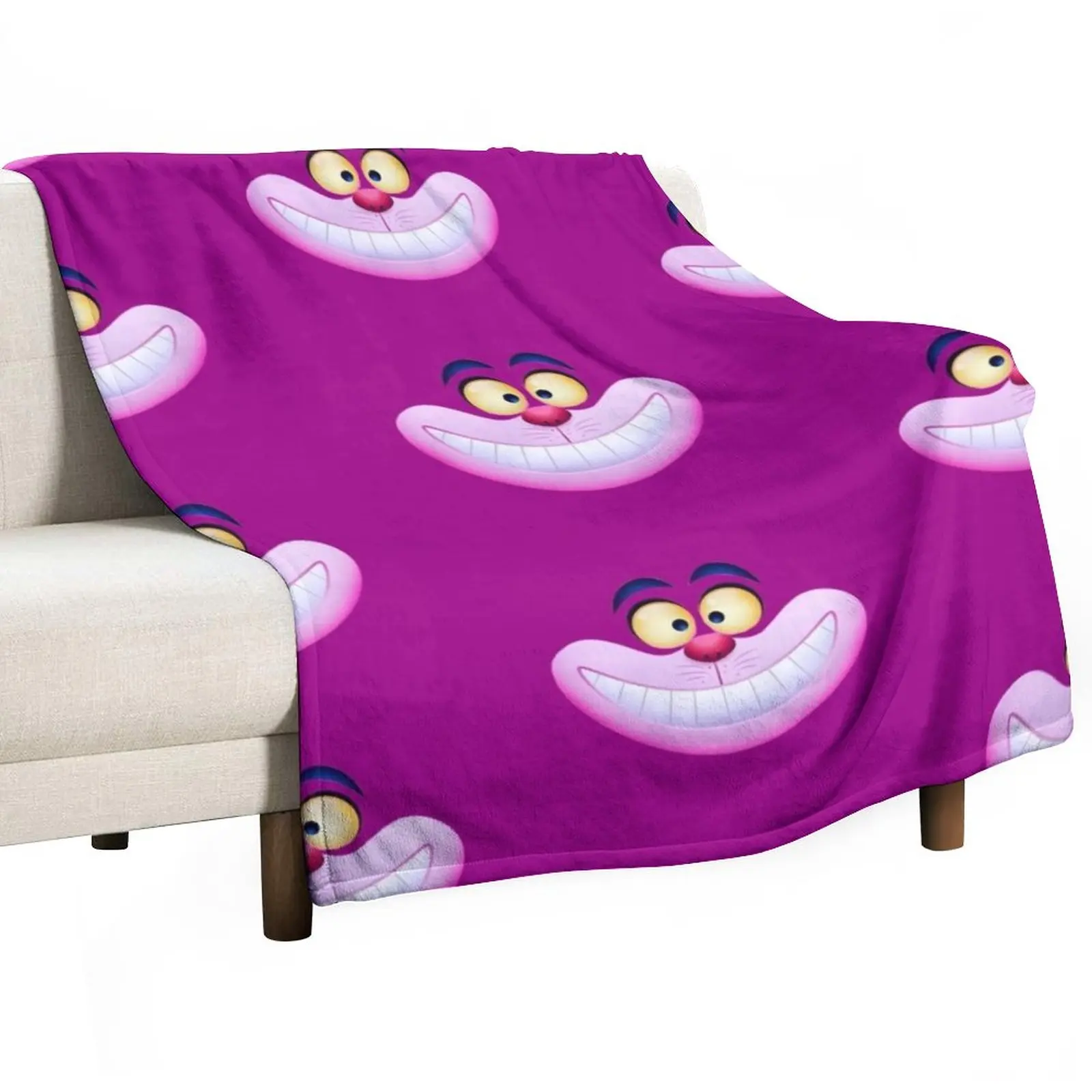 

Smiling cat! Throw Blanket Soft Blanket Heavy Blanket