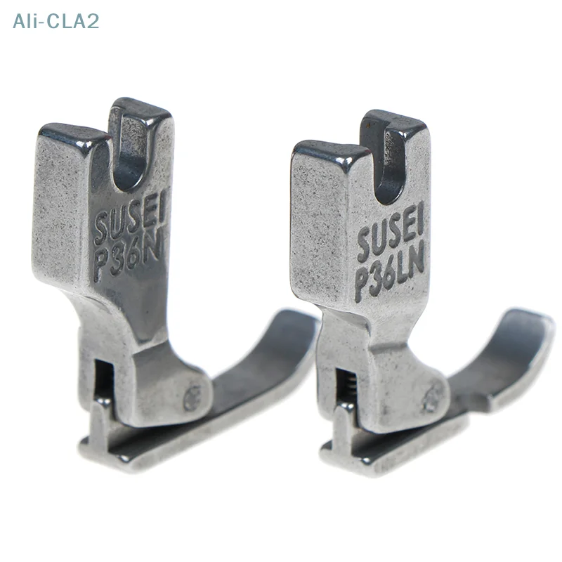 1PC 3.3cmx3.1cmx0.6cm Industrial Sewing Machine Flatcar Steel Unilateral Presser Foot P36LN P36N Sewing Foot