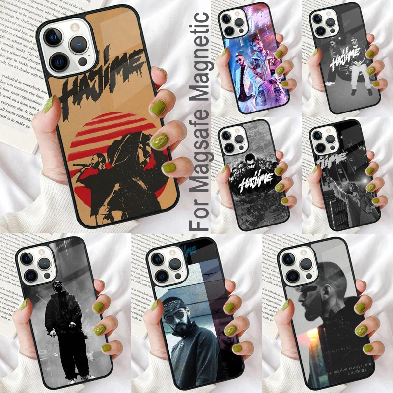 Hajime MiyaGi Andy Panda Magnetic Soft Phone Case for iPhone 16 Promax 15 Pro 13 14 Plus 11 12 Mini MagSafe Coque