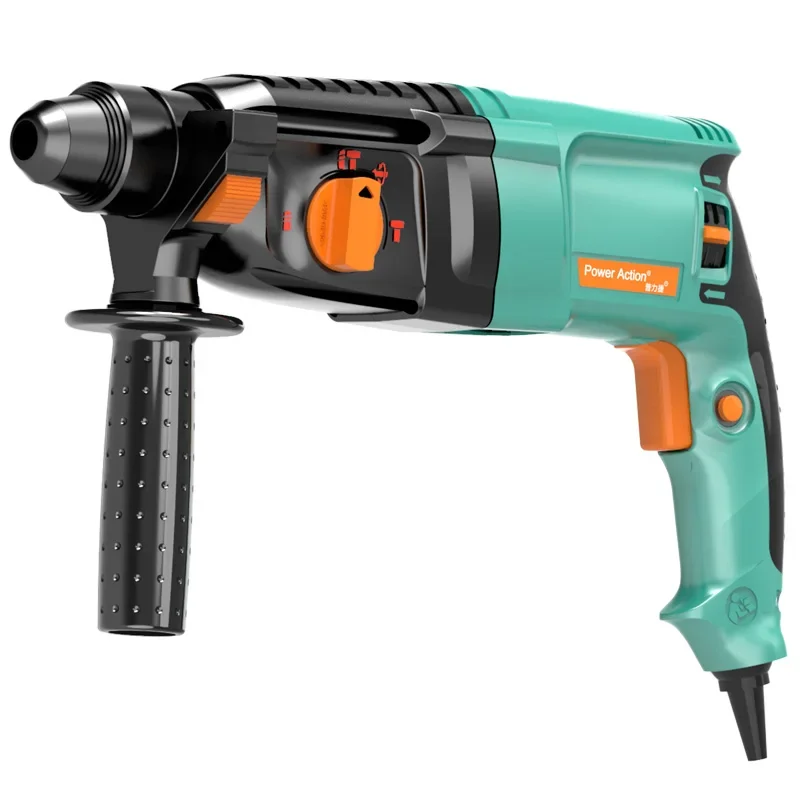

Electric hammer, electric pickaxe, electric drill, three-function concrete impact, multi-function, high-power light household