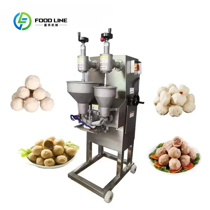 Full Automatic Processing Stainless Steel Pig Meatballs Chicken Meatballs Beef Meatballs Making Machine