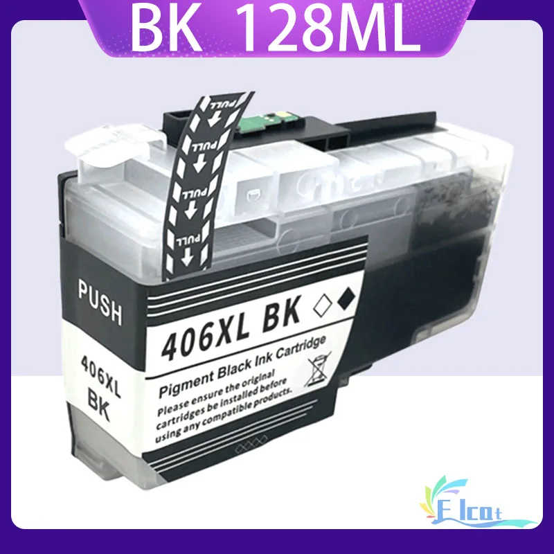 Cartucho de tinta LC406 LC406XL Compatible con impresora Brother MFC-J4335DW MFC-J4345DW MFC-J4535DW MFC-J5855DW MFC-J5955DW J6555DW