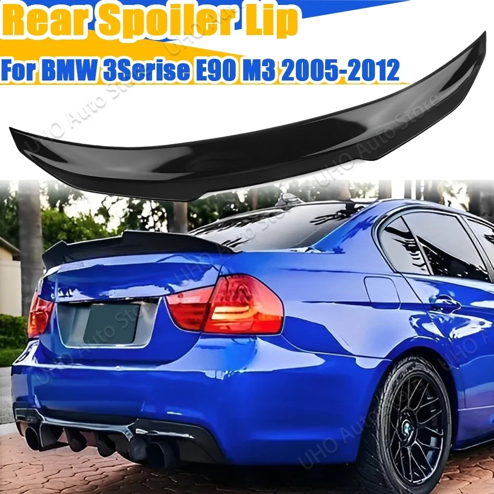 

For BMW E90 M3 2008-2012 Car Rear Spoiler Wing E90 323i 325i 328i 335i 2005-2011 PSM Style Trunk Lip Tail Trunk Spoiler Tuning