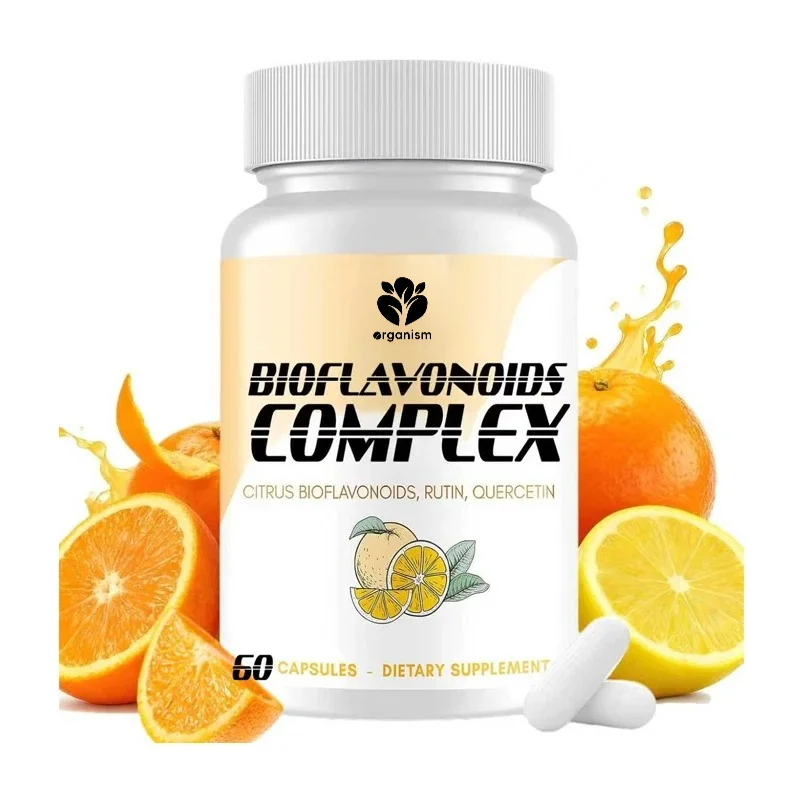 

Citrus Bioflavonoid Complex 1500mg - Quercetin and Rutin Supplements - Antioxidant Formula