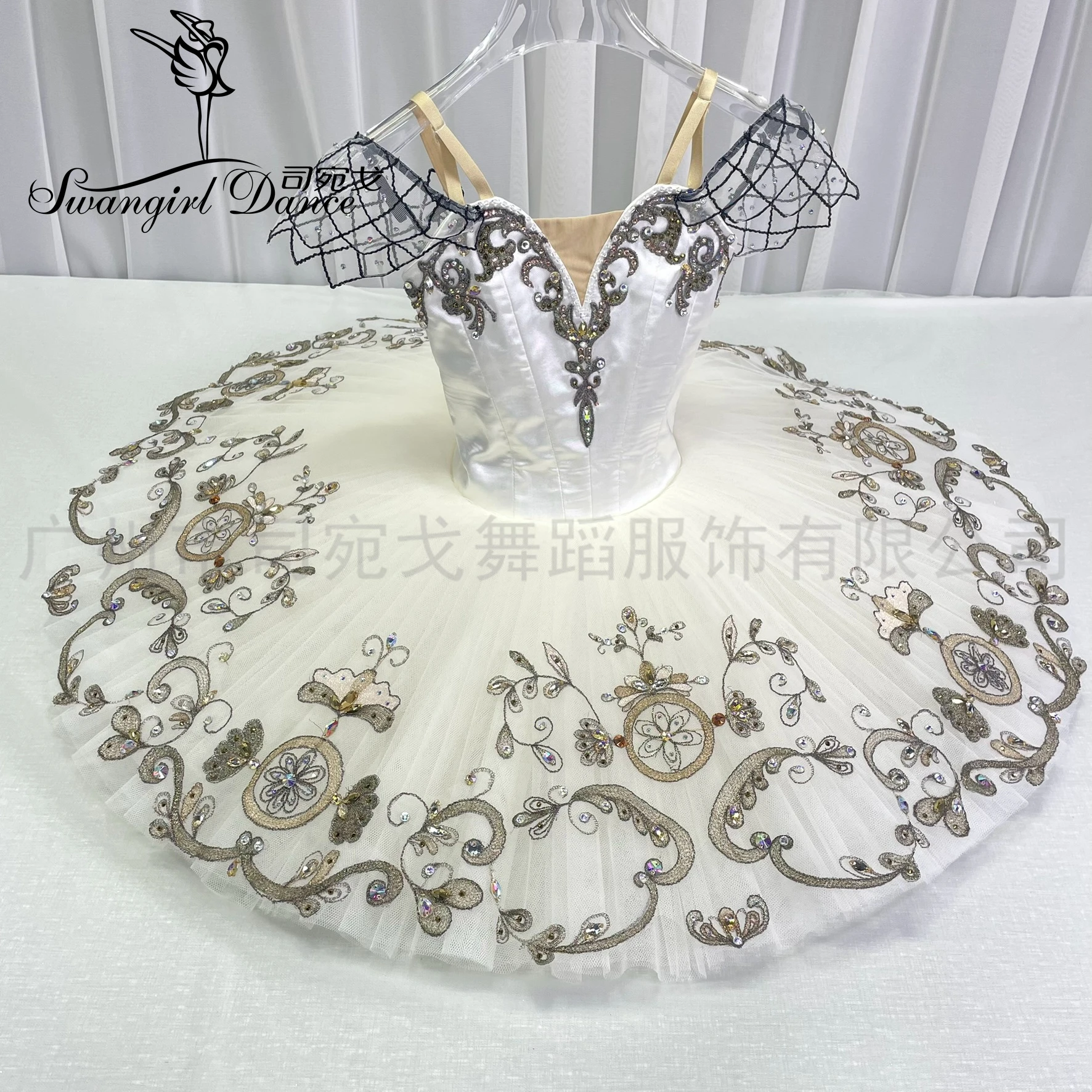 New style Paquita ballet variation TUTU gauze skirt girl competition performance clothing custom  WT2559