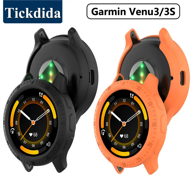 

Аксессуары для часов из мягкого силикона для Garmin CAME 3S, Garmin Venu3