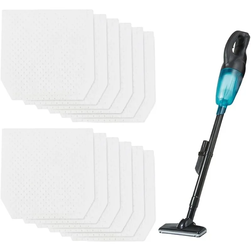 12 шт. мешков для пылесоса Makita CL100 CL106 CL180 CL183 DCL180 443060-3, сменные фильтрующие мешки для беспроводного пылесоса
