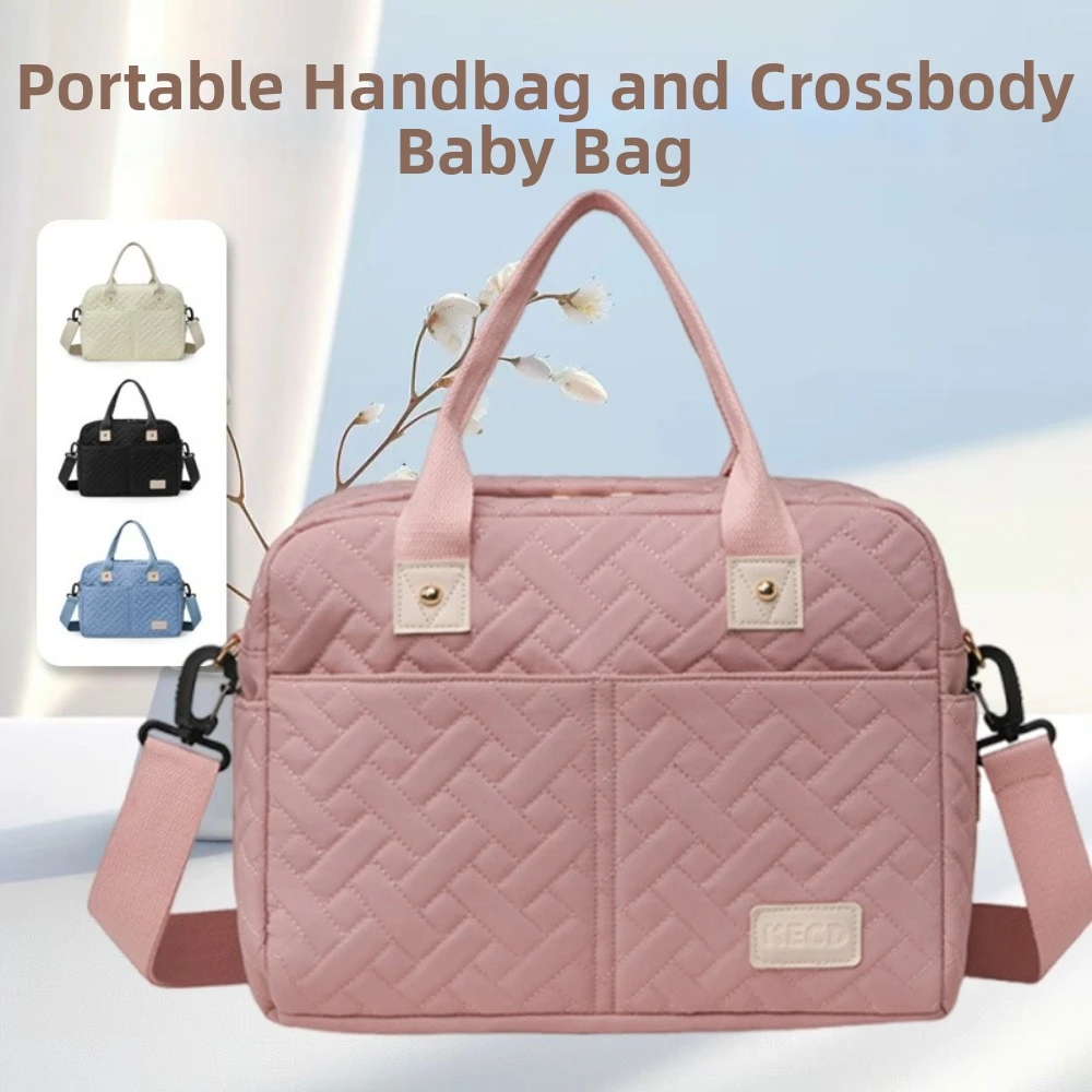 Large Capacity Baby Diaper Bag Hanging Design Phone Bottle Holder Travel Hanging Bag Stroller Accessories Stroller Storage Bag