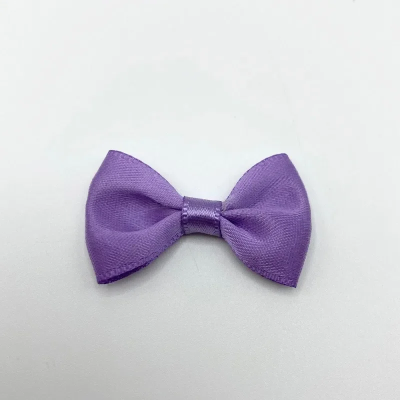 2.5 * 3.8cm Semi-finished Bow Polyester with DIY Accessories, Clothing, Shoes, Hats, Headgear Accessories, Gift Boxes, Bows