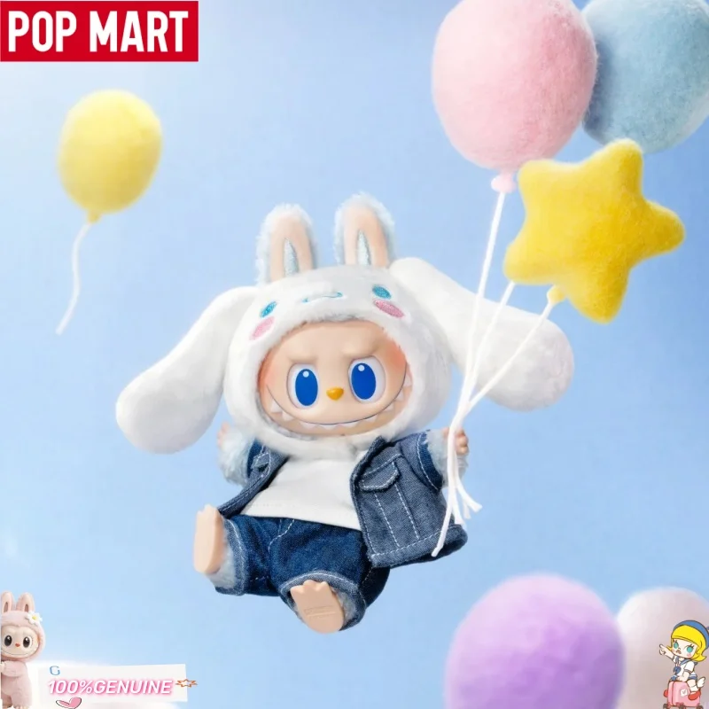 

POPMART The Monsters × Sanrio Characters Series Vinyl Plush Keychain Blind Box Cute Hanging Doll Collectible Cute Bag Charm Gift