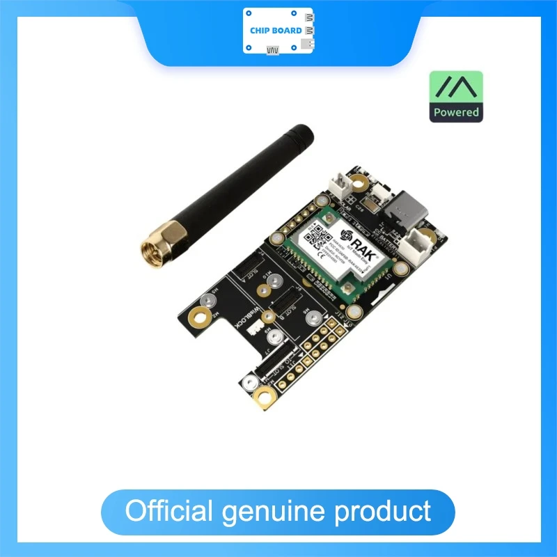 

RAKwireless RAK4631 WisBlock Meshtastic Starter Kit, Essential LoRa Setup for Simple and Reliable Mesh Networking