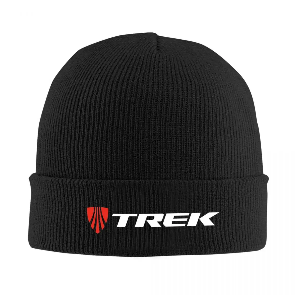 Trek Bike Logo Warm Knitted Cap Fashion Bonnet Hat Autumn Winter Outdoor Beanies Hats for Men Women Adult