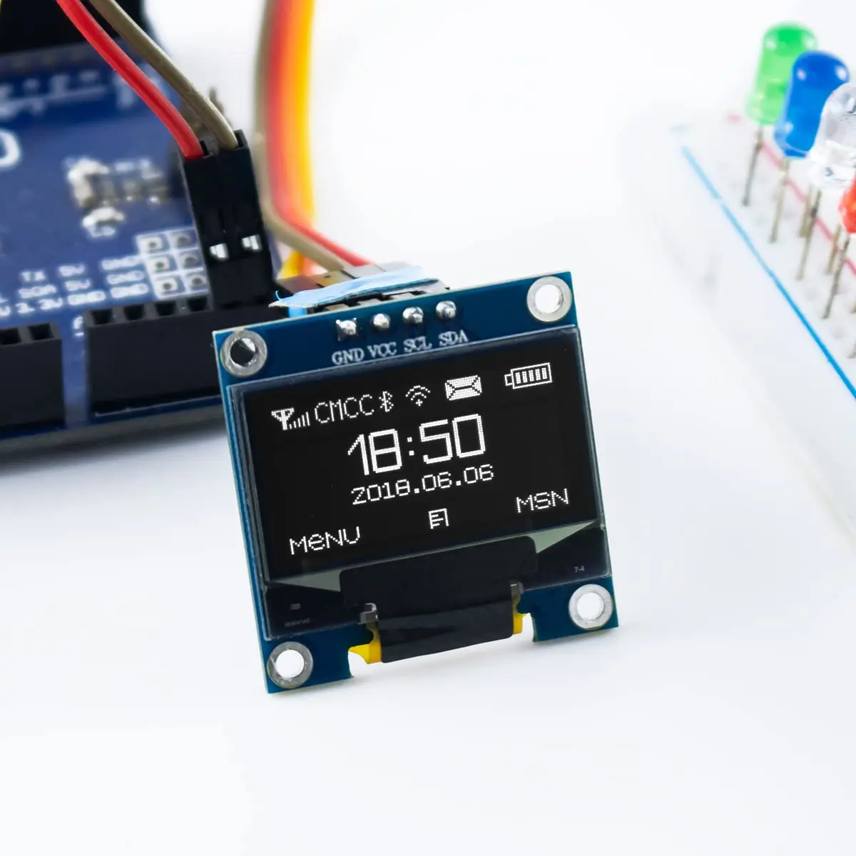 0,96-дюймовый OLED-дисплей I2C – обзор и цена Ssd1306