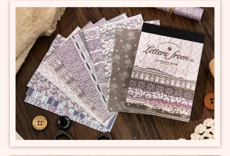Journamm 100 Stück Vintage Scrapbooking-Papier Kunst Junk Journal Deko DIY Tagebuch Material Papier Scrapbooking-Zubehör – Detail 7