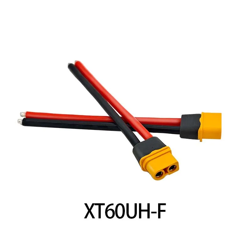 XT60UH-M/F كابل محول الرأس 12/14/16AWG سلك السيليكون 10/15/20/30/50 سنتيمتر