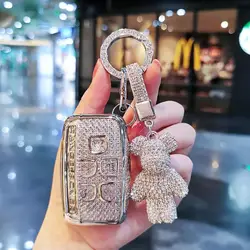 Car key case cover shell for Landrover Range Rover Evoque l Defender Freelander2 Velar Discovery Sport5/4