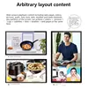 Werbung Digital Signage Media Player Android TV Box Unterstützung WIFI ODER LAN Octa-core CPU 1G + 16G Mit Kostenloser Fernbedienung Softwa 3