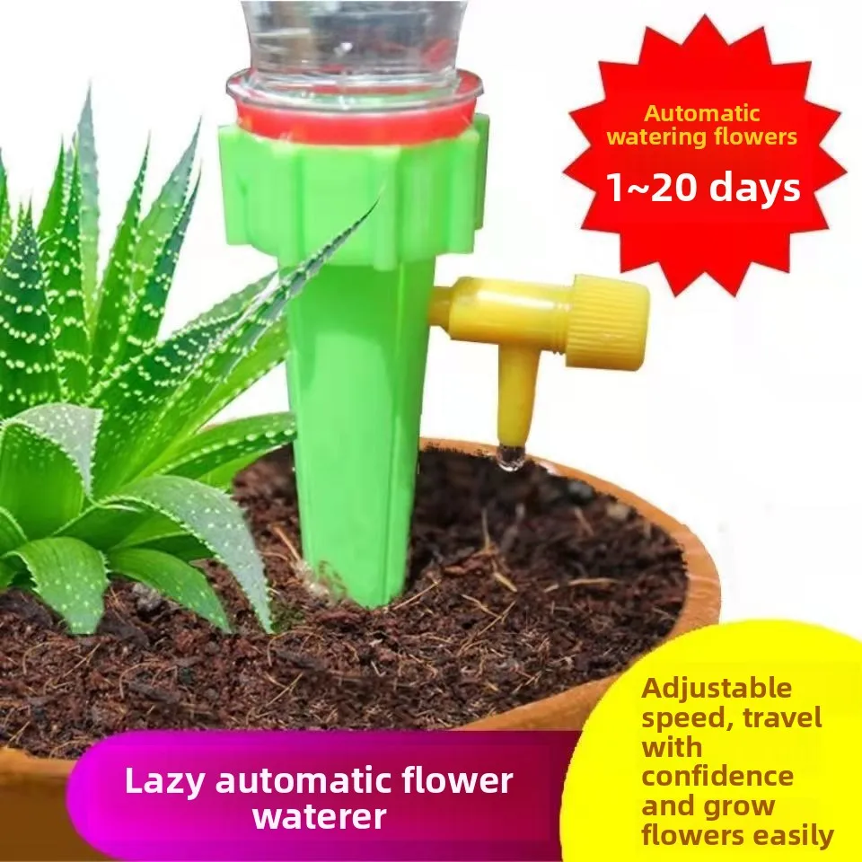 

Automatic Flower Watering Device Drip Watering Device Adjustable Drip Irrigation Green Plant Watering Device