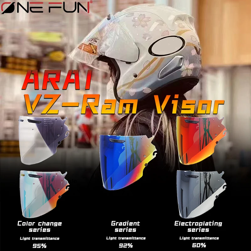 VZ RAM Photochromic Visor for VZ-RAM RAM-X SZ-R VAS-Z Day Night Use Light Anti Glare UV Protection Photochromic Lens For Arai