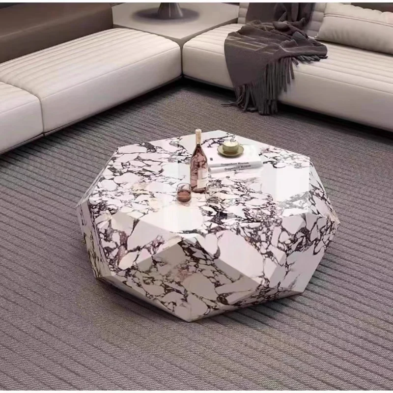 Japanese Irregular Coffee Table Design Portable Hotel Decor Coffee Table Storage Nesting Meubles Maison Living Room Furniture