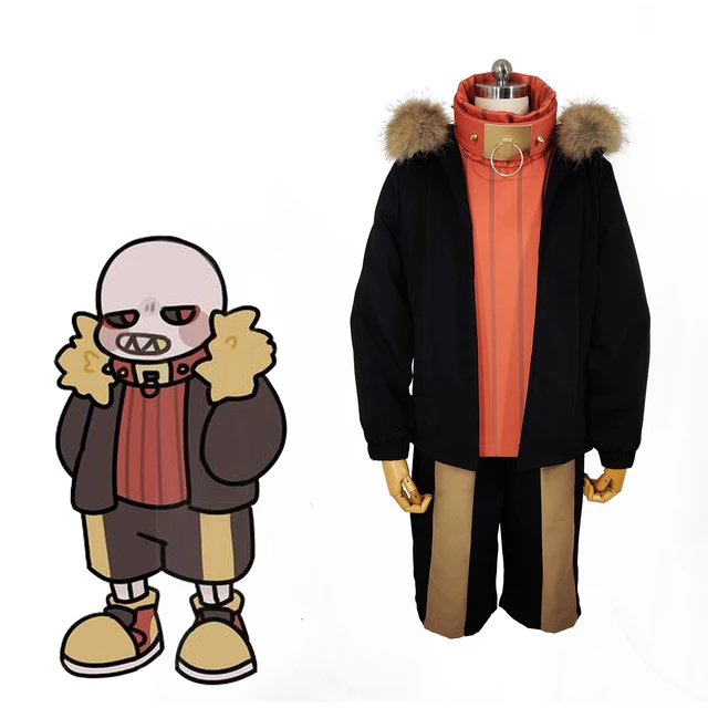 Undertale Underfell sans Cosplay Costume Jeu Sur Mesure AliExpress