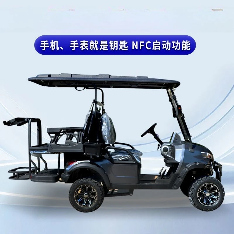 Electric smart hotel shuttle bus tourist attractions park tour bus