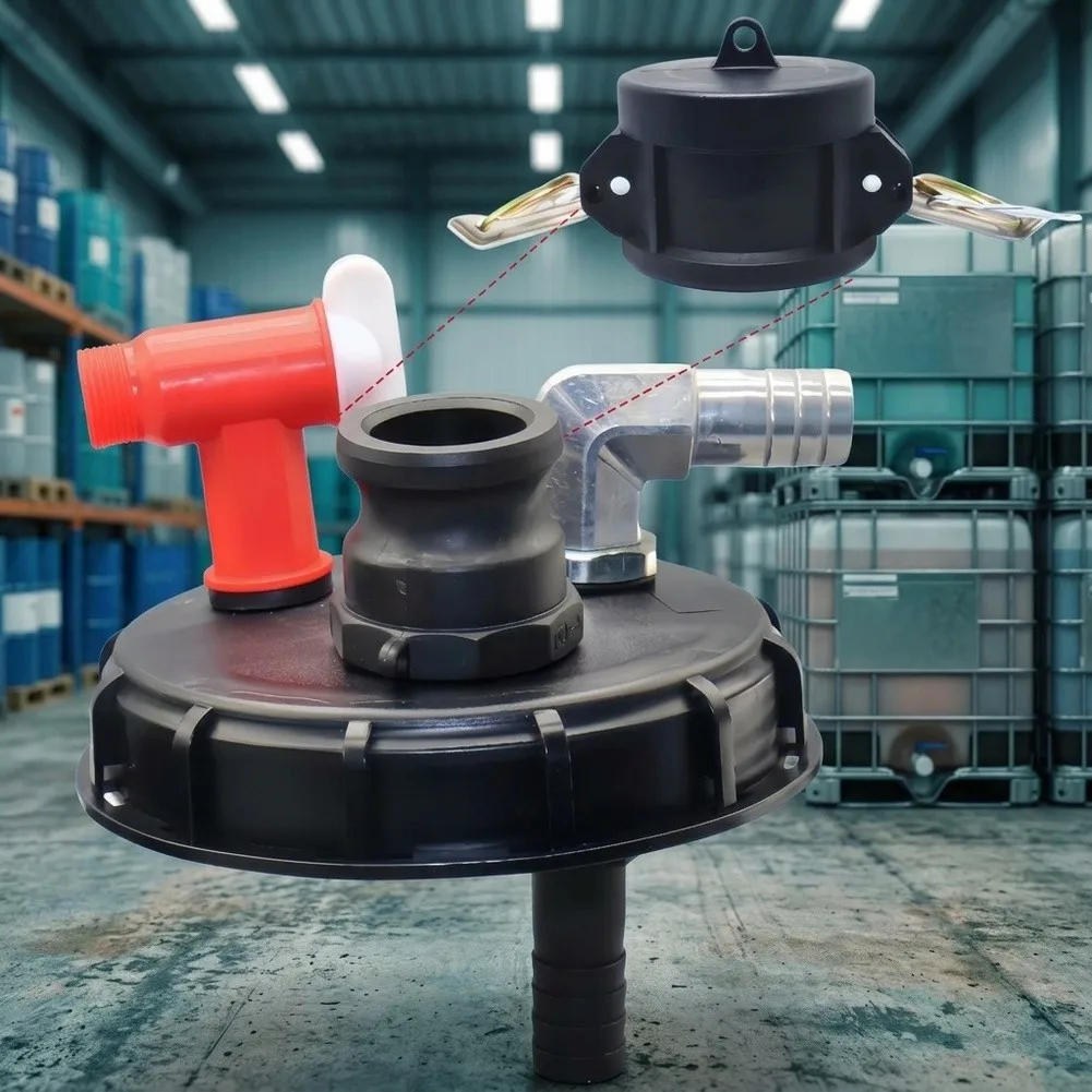 IBC Tank Cap Plastic DN150 Dual Port Configuration Meets Industrial Requirements for Safe and Repeatable Material Handling