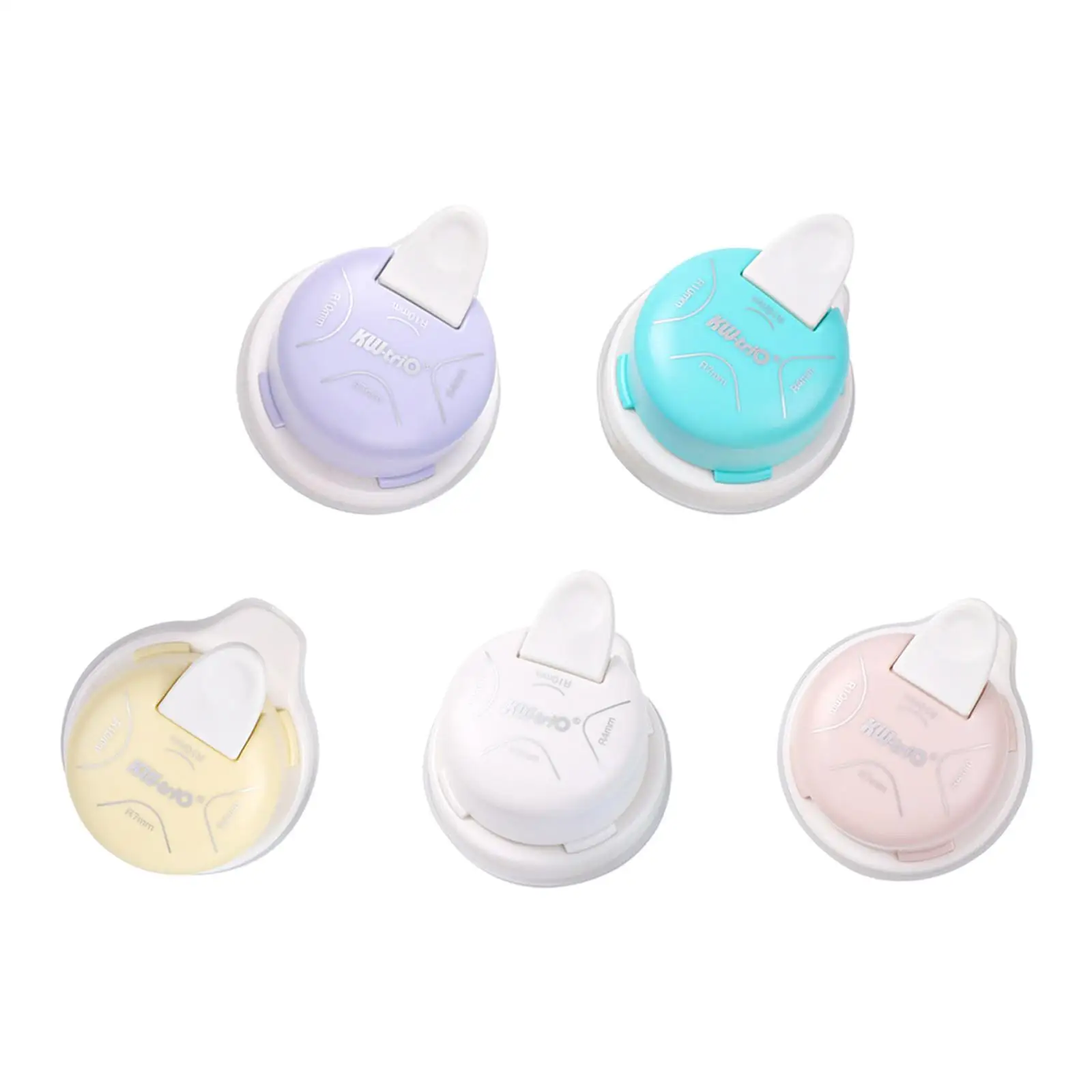 Paper Corner Cutter Multifunctional Embossing Paper Cutter Portable Mini Rounder Punch for Card Pictures Envelope Cardstock Home