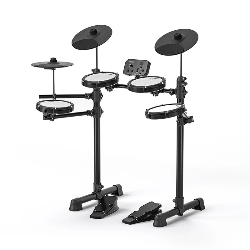 Children Electronic Drum Full Set Adults Beginners Music Drums Professional Practice Pad Drums Electronic Percussion Instrument