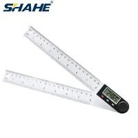 200 mm 7'' Plastic Digital Gonionmeter Angle Ruler Meter Digital Protractor 360 Degree Goniometer Inclinometer Angle Tools