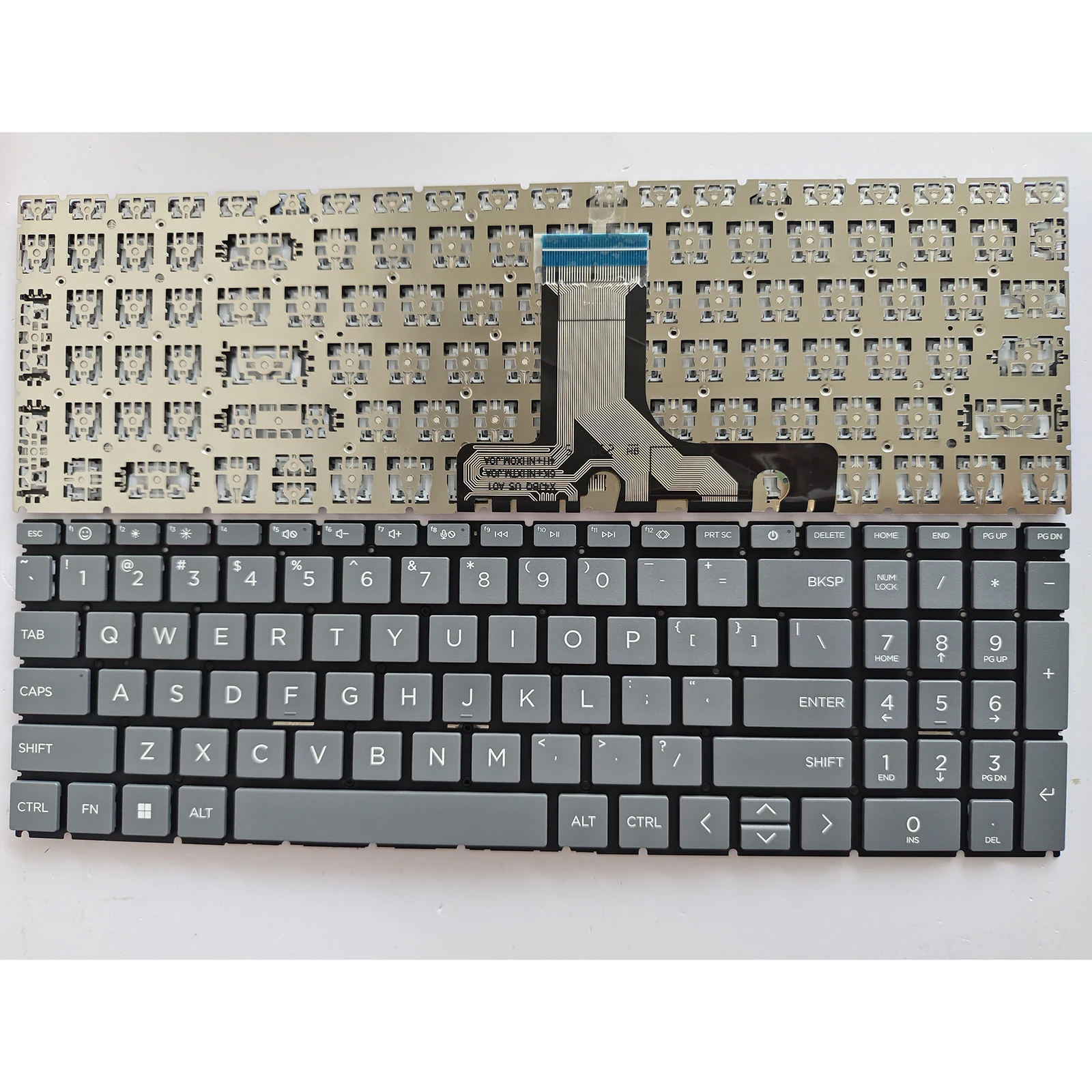 US Layout for HP Book Pro TPN-Q286 Q287 W161 15-FC 16-AB 15-FD Laptop keyboard