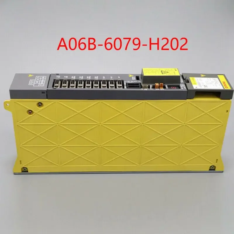 A06B-6079-H202 Second hand Fanuc Servo Driver Amplifier Module for CNC System Machine