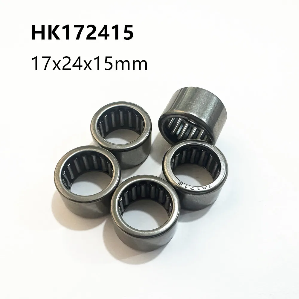 10pcs HK172415 17x24x15 mm TA1715 Bearing Shell Type Needle Roller Bearings High Quality HK172415