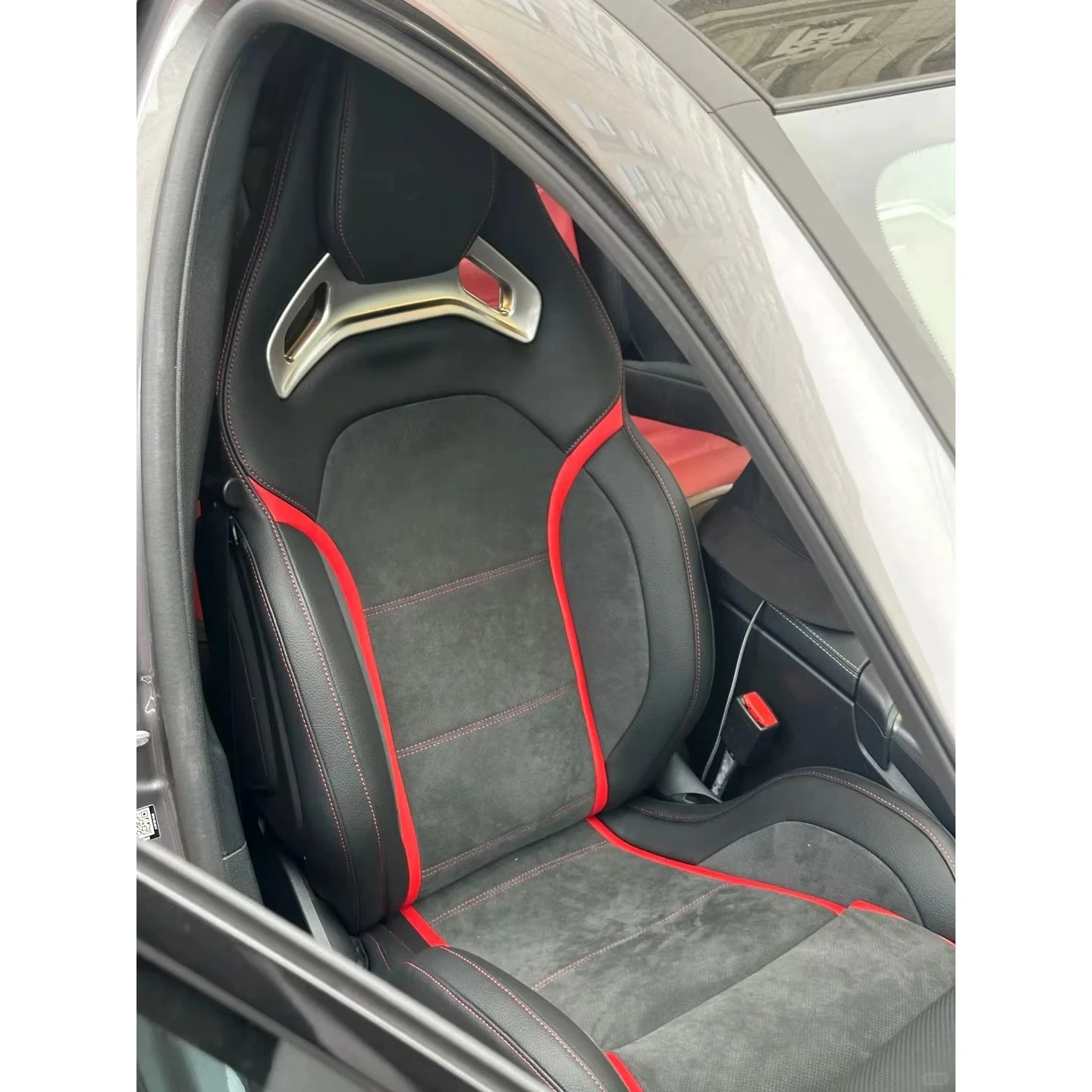 Car Seats High Performance Leather Safety Seats for Mer-cedes Ben-z C-Class C63 A-M-G W205