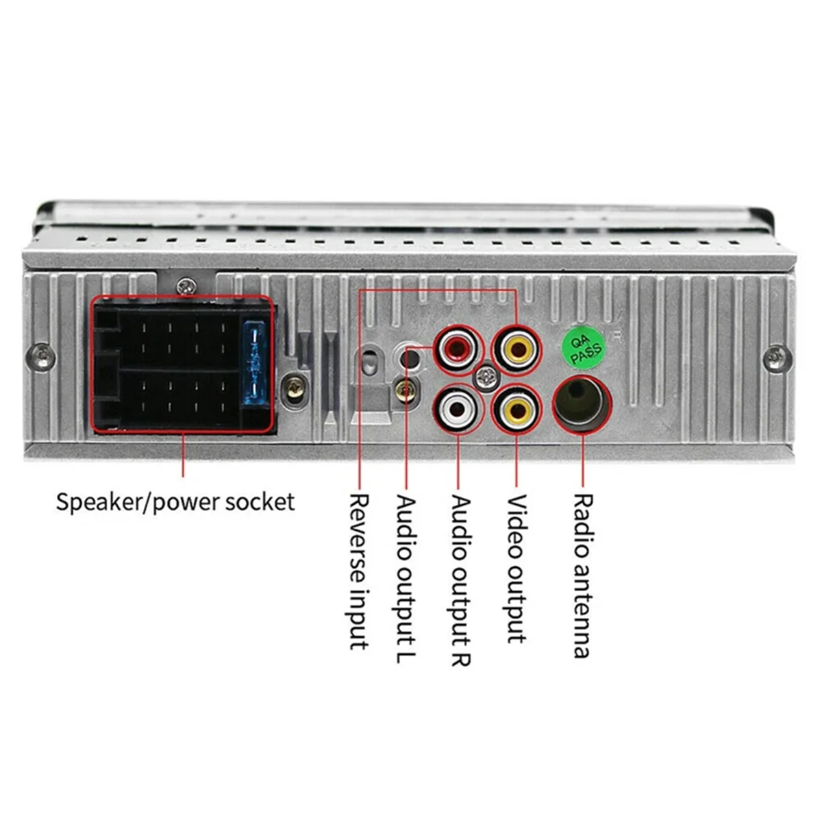 4.1 Inch 1 Din Car Radio Touch Screen Autoradio Car Stereo FM Radio MP5 Player Bluetooth Support Rearview Camera